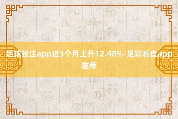足球投注app近3个月上升12.48%-足彩看盘app推荐