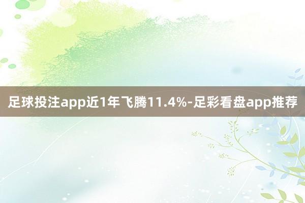 足球投注app近1年飞腾11.4%-足彩看盘app推荐